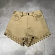 高腰ストレート短パン【秋冬用・通勤・体型カバー・極上の柔らかさ】