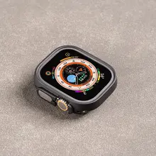Apple Watch ケース クリア スケルトン ハーフカバー バンド Series 11 10 9 8 7 6 Ultra 2 対応