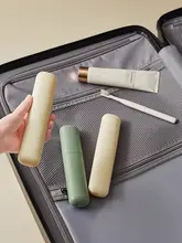 携帯用歯ブラシケース【小型・洗口カップ・旅行用・歯磨き道具収納】