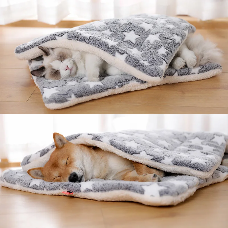 犬用保温フランネルマット：冬期と通年で快適な寝床を実現