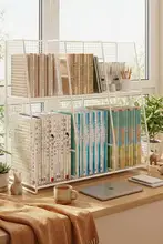 デスク用書棚【学生寮向け・本収納・多段式】