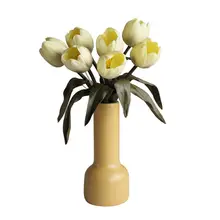 北欧風クリエイティブ彩色陶器花瓶【シンプルデザイン・インテリア装飾用】