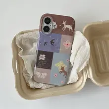 向日葵とリリーフラワーのデザイン！春の雰囲気を楽しむiPhone用スマートフォンケース【防衝撃・柔らかい素材】