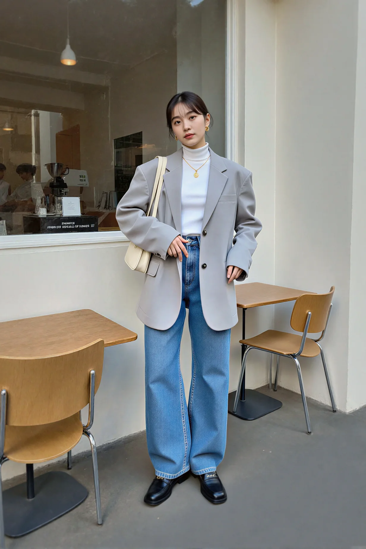 カーゴパンツ コーデ レディース 失敗しない選び方・通勤シーンで自然な印象を演出