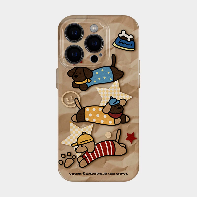 かわいいデザインのiPhone用ケース：修狗風熱转印シルクケースの実用性と選定ガイド