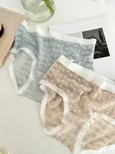 春用レディースレーストライアングルパンティ【透明感・通気性・無痕・中腰】