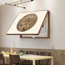 禅の雰囲気を演出する！梅の花デザインの装飾画【穴あけ不要・配電箱のカバー用】