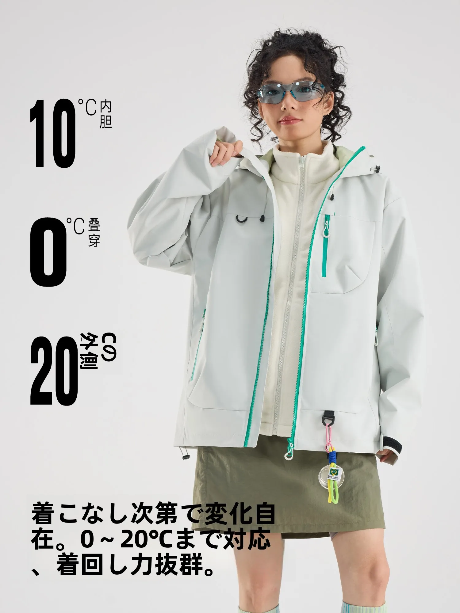 3wayモッズコートとは？三合一の可拆卸防風ジャケットの実用性とシーン別活用法
