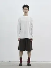 肌触りの良いドレープショートパンツ