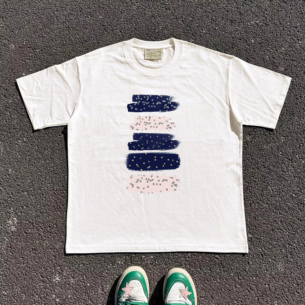 趣味の印刷デザイン 短袖Tシャツ：カップル用ゆったりサイズの実用性と着用シーン