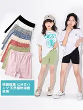 夏用薄手子供用ショートパンツ【安全設計・黒・白・スカートとのコーディネート向け】（セットアップ対応）
