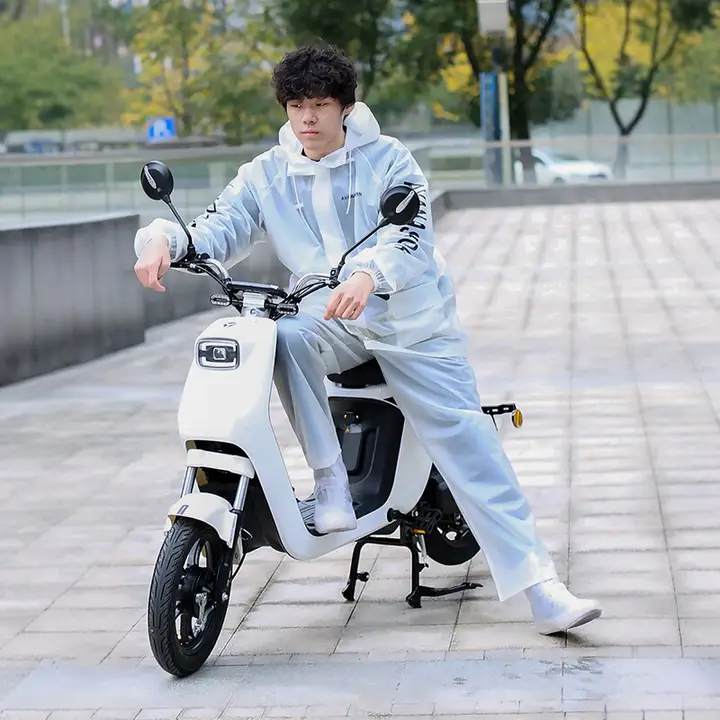 成人用雨具上下分離型【バイク・自転車用・防水・男性向け】（セットアップ対応）