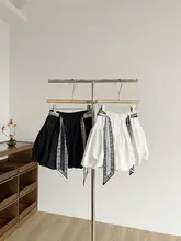 ファッション高腰Aラインスカート【女性用・小柄向け・フラワーデザイン・スタイルアップ効果】（セットアップ対応）