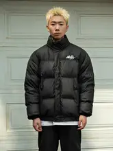 黒の羽織り【白鹅绒・短丈・高級保温・カップル向け】