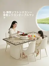防水・防油・防熱のシリコン製テーブルクロス【中世風・洗浄不要・高級感】