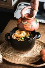 土鍋 米線/鍋飯/スープ鍋/陶器/耐高温/割れない