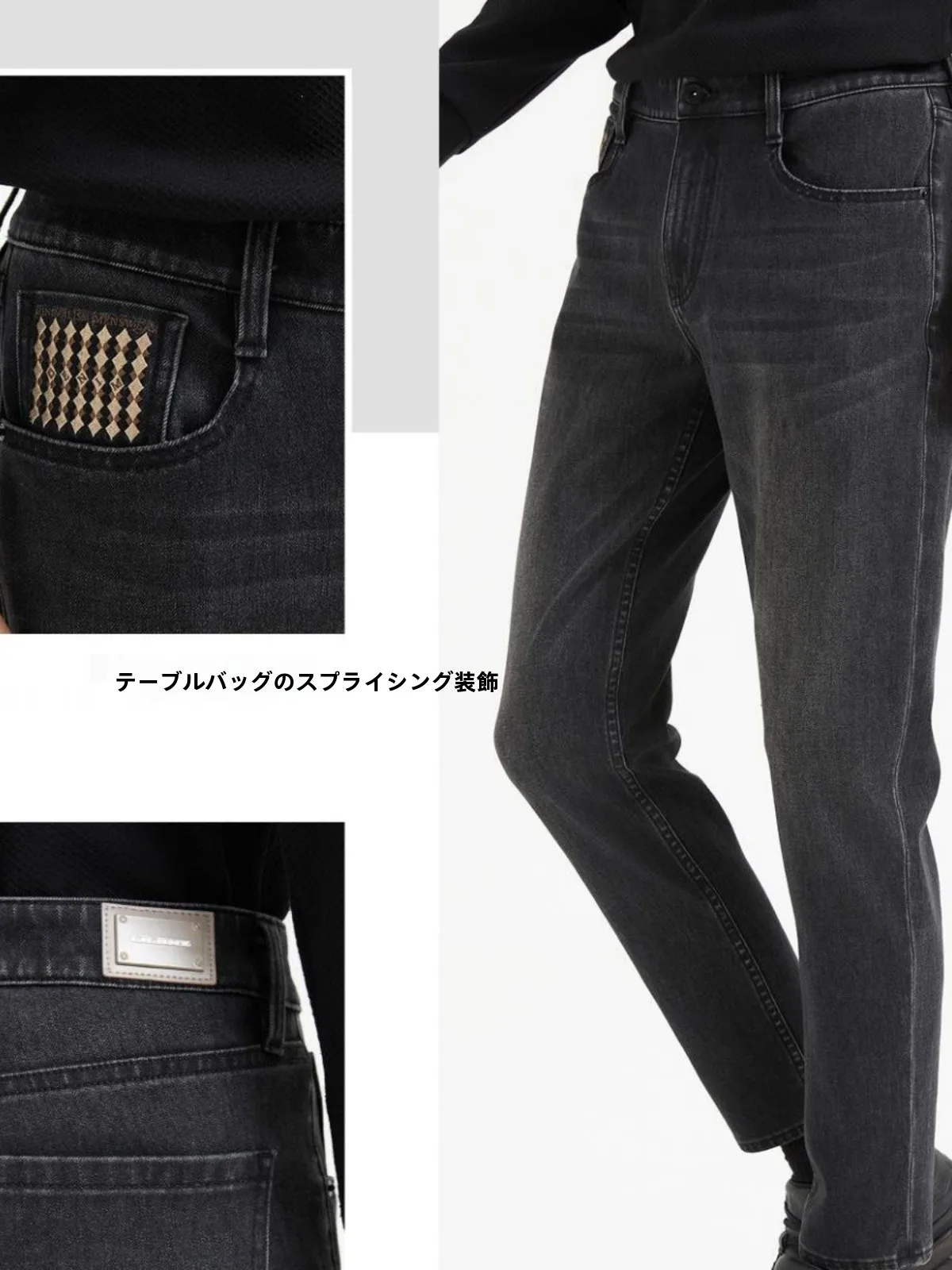 カーゴパンツ メンズ コーデ - 低めのウエストとストレッチによる実用性
