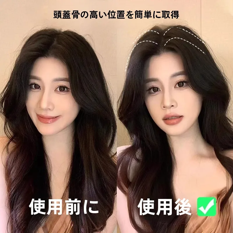 無痕のボリュームアップヘアクリップ：前髪スタイリングに最適なテクスチャーと固定力のバランス