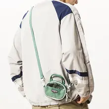 春夏用ミニショルダーバッグ【チェック柄・透明デザイン・手提げ・斜め掛け】