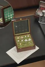 ジュエリーボックス 天然木 コンパクト 大容量 レディース ピアス 指輪 アクセサリー 収納 整理整頓 携帯用