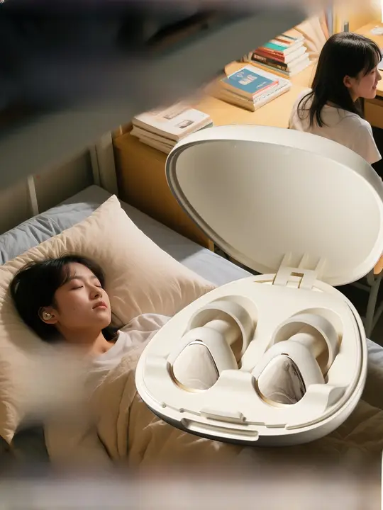 快適な睡眠をサポート！耳栓【極上の柔らかさ・強力な防音・女性用・横寝対応】