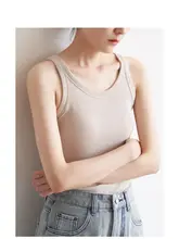VDH STUDIO レディース 夏用 キャミソール【通勤・シンプルデザイン・胸パッド付き】