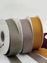 2.5cm岩纹デザインの両面起毛高級リボン装飾用ブーケ用ひも