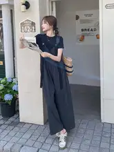 サロペット トップス 2点セット レディース 半袖 ストライプ柄 着痩せ デザイン性 きれいめ カジュアル 夏