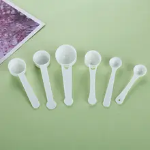 プラスチック製 定量スプーン【1g・3g・5g・10g・15g・粉末・薬用・ミルク用】