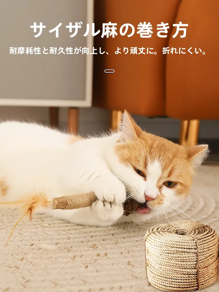   猫用木製おもちゃ天蓼：DIY道具としての実用性と遊びの効果を検証