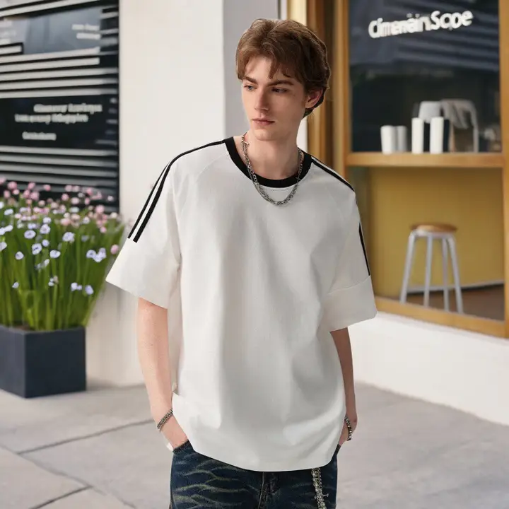 紫外線対策完備のクール感Tシャツ【吸湿速乾・男性用・ショートスリーブ】