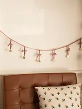 ベルオーナメント ガーランド クリスマスデコレーション ツリーオーナメント 撮影小物 インテリア