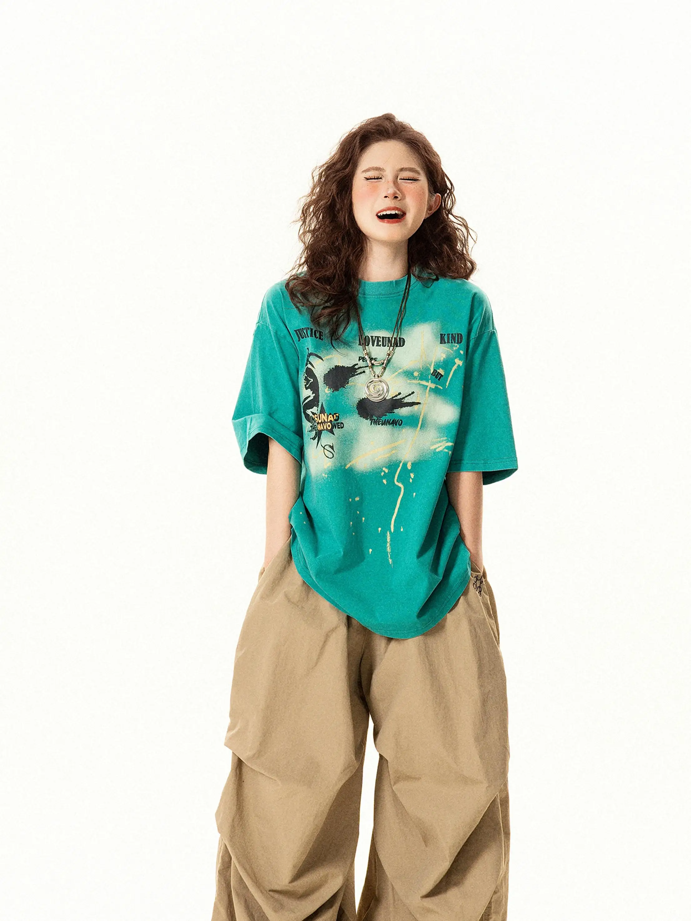 お祭り ロゴのデザイン例としてのレトロデザイン半袖Tシャツ