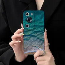 海辺のビジュアルデザインを施したケース【男女兼用・全包タイプ・スマートフォン用】