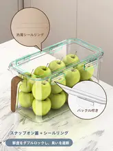 食品用冷凍密閉保存容器【野菜・果物・卵収納用・整理整頓】