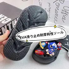 子供用 軽量通気性サンダル【外出用・柔らかいソール・耐摩耗性】