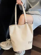 トートバッグ レディース 帆布 シンプル 大容量 2WAY 通勤 着回し 上品 夏
