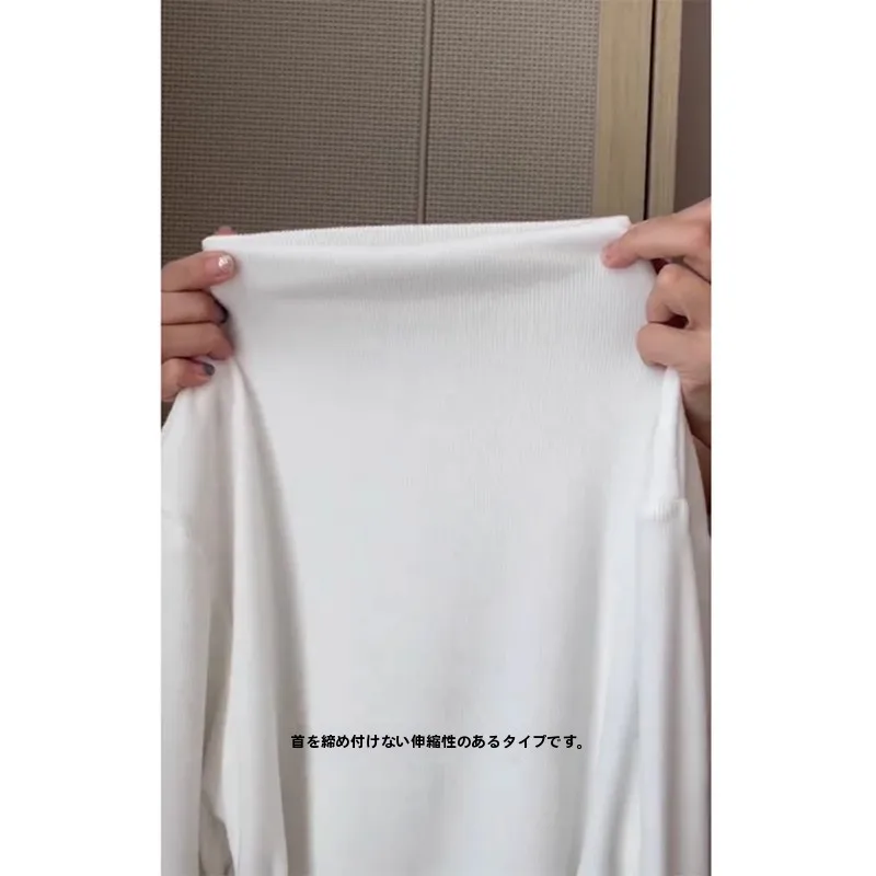 ブラウスの選び方｜通勤秋にこそ必要なタイトフィットハイネックカットソーの完全ガイド