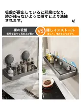 壁掛け式調味料収納ラック【穴あけ不要・多機能・キッチン用】