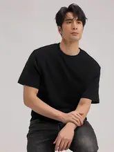 極上の柔らかさのビジネスカジュアル半袖Tシャツ【コットン・ラウンドネック・メンズ】