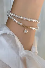 美しい真珠のブレスレット【高級感のあるデザイン・14kゴールドコーティング・シンプルスタイル】