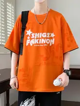 男性用 夏用ショートスリーブTシャツ【カジュアル・トレンドデザイン】