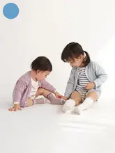 コアラデザインの赤ちゃん用薄手アウター【春秋用・カーディガン・ストレッチ素材】