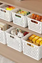 プラスチック収納ボックス【デスク上整理用・お菓子・おもちゃ収納・多用途】
