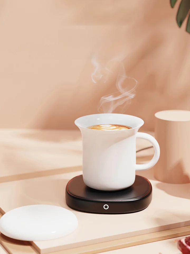 保温カップマット【一定温度で加熱・オフィス用・コーヒー・ミルク対応】
