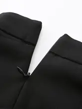 黒い新中式改良型チーパオ風ドレス【若者向け・レトロ・日常着】