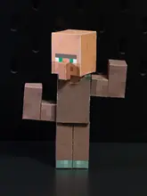 可動式マグネットキャラクター ペーパーアートモデル【アイアンゴーレム・手作り・コレクション用】