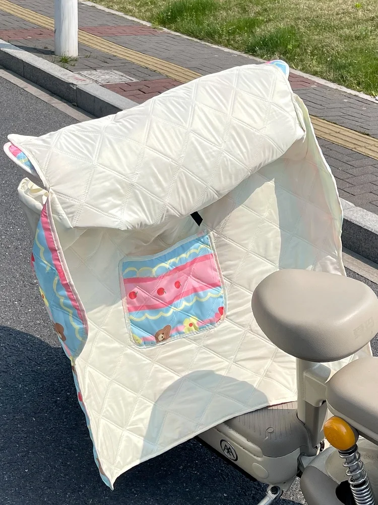 電動自転車の夏の悩みは、風防カバーで解決できる？