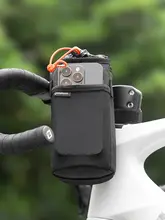 ROCKBROS 自転車用ボトルホルダー【折りたたみ式・ハンドル取り付け・斜め掛け対応】