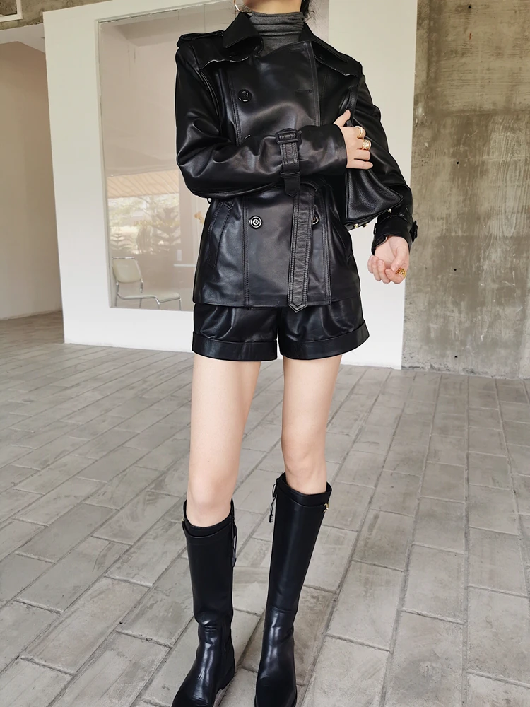 小羊皮製 高級レトロライダージャケット：タイトフィット・中長丈・翻collarの実用性と使い分け